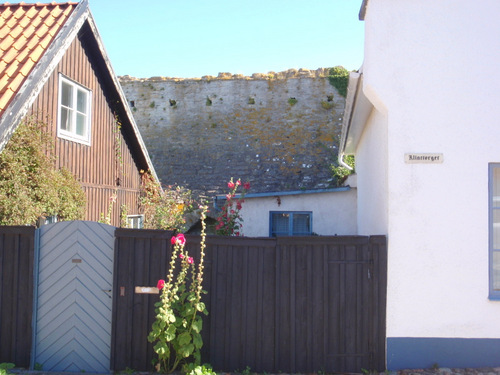 Visby city wall/fortress.